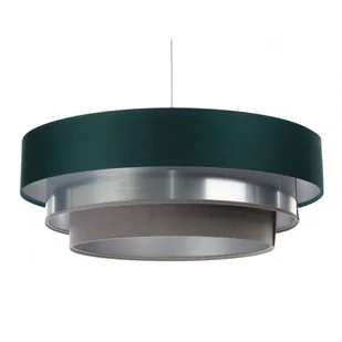 Trójkolorowa okrągła lampa wisząca z abażurem - 9X S462 R7-B00 - Lampy sufitowe - miniaturka - grafika 1