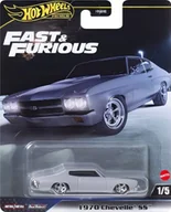 Samochody i pojazdy dla dzieci - Mattel Hot Wheels Premium 1970 Chevelle SS 1:64 - Szybcy i Wściekli - miniaturka - grafika 1