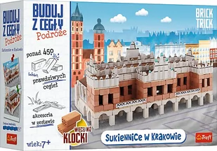 Trefl Brick Trick Buduj z cegły Podróże Sukiennice XL 61386 - Zabawki konstrukcyjne - miniaturka - grafika 1