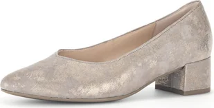 Gabor 31.443 Buty damskie - Czółenka szary Elegancki NOWOŚĆ - Czółenka - miniaturka - grafika 1