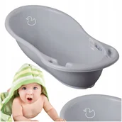 Wanienki dla dzieci - WANIENKA DLA DZIECKA TEGA BABY WANNA DUŻA SERIA KACZKA SZARA 102 cm - miniaturka - grafika 1