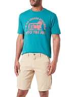 Spodenki damskie - Springfield Krótkie Szorty, Beżowy, 40 - miniaturka - grafika 1