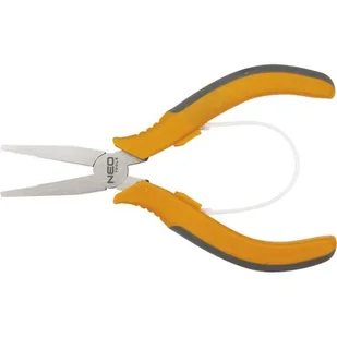 Neo Tools Szczypce precyzyjne płaskie 130 mm 01-105 01-105 - Akcesoria do elektronarzędzi - miniaturka - grafika 1
