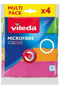Vileda Ściereczka Mikrofibra 4 szt 192577_VILEDA - Ściereczki, gąbki, czyściki - miniaturka - grafika 3