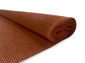 Szkolne artykuły papiernicze - Bibuła marszczona krepa krepina nr 27 brąz - miniaturka - grafika 1