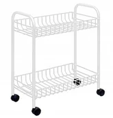 Oferty nieskategoryzowane - Metaltex 341302039 Wózek 2 uniwersalny  pięter Madrid - miniaturka - grafika 1