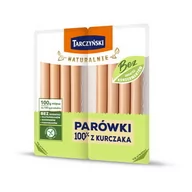 Pasztet i przetwory mięsne - Naturalnie Parówki 100% z Kurczaka 160 g Tarczyński - miniaturka - grafika 1