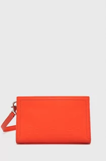 Torebki damskie - Calvin Klein kopertówka kolor pomarańczowy - grafika 1