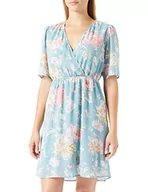 Sukienki - ONLY Damska sukienka Onlstar Life Fia S/S Cs PTM letnia sukienka, Ether/Aop: Star Garden Flower, L - miniaturka - grafika 1