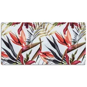 Podkładki na biurko - Mata ochronna na biurko Pastelowe kwiaty 120x60 cm, Dywanomat - miniaturka - grafika 1