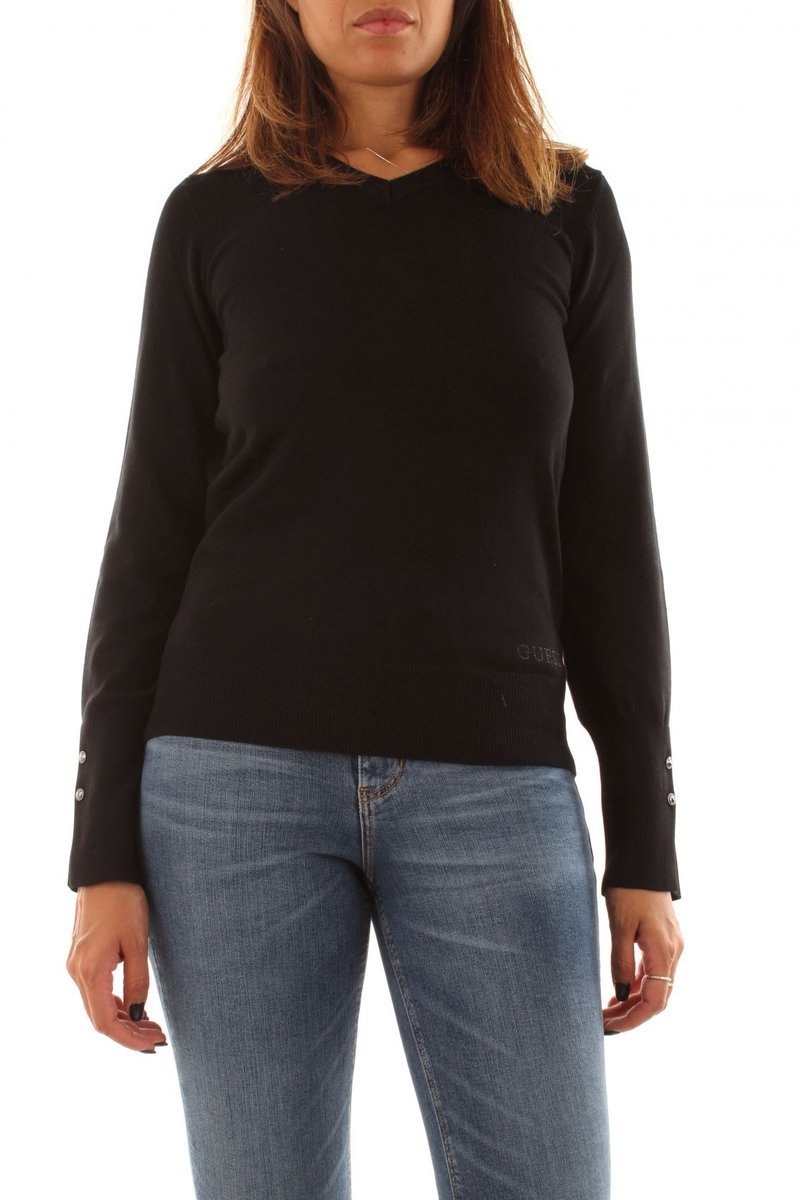 Bluza damska guess maglie w2yr31 z2v62 jblk czarny