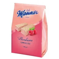 Batoniki - Manner chrupiące wafelki letnie gofry malinowe 185g - miniaturka - grafika 1