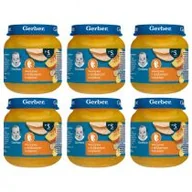 Dania dla dzieci - Gerber Warzywa z delikatnym indykiem po 5. miesiącu zgrzewka 6 x 125 g - miniaturka - grafika 1