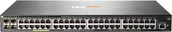 Switche - Switch HPE Aruba Networking 2930F 48G PoE+ 4SFP Switch Zarządzany L3 Gigabit Ethernet 10/100/1000 Obsługa PoE 1U Szary - miniaturka - grafika 1