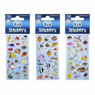 Starpak Naklejki Sticker Boo Ryby - Przybory szkolne - miniaturka - grafika 1