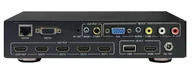 Rozgałęźniki - Techly Rozdzielacz AV splitter HDMI 1x4 Full HD 1080p z funkcją ściany wizyjnej 025695 - miniaturka - grafika 1