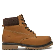 Botki męskie - Trapery Wrangler Arch 0243041 Brązowy - miniaturka - grafika 1