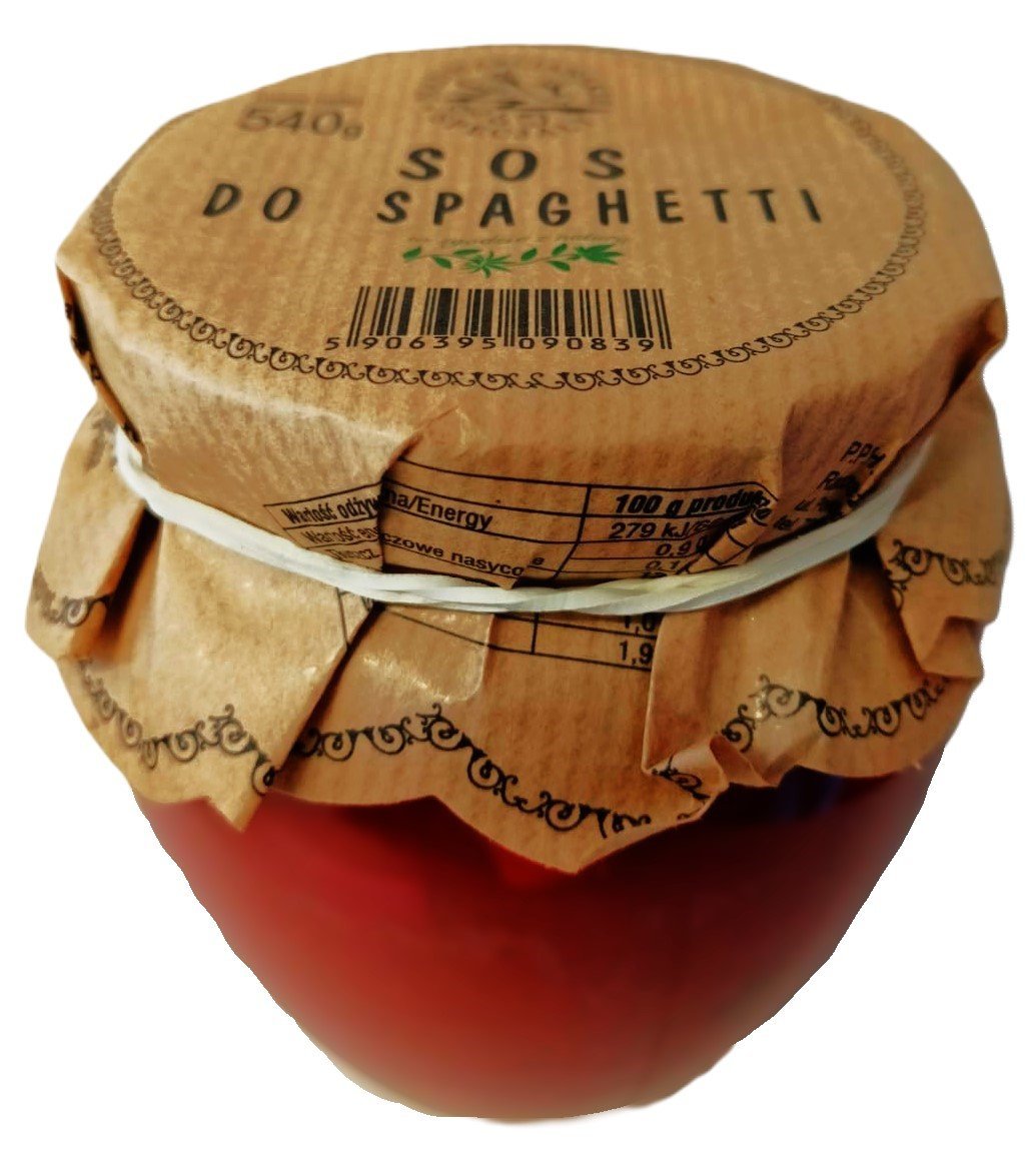 SOS DO SPAGHETTI 540 g Nadwarciańskie Specjały