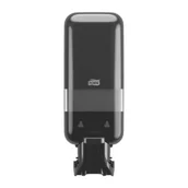 Dozowniki papieru i mydła dla firm - Dozownik do mydła i dezynfekcji z ramieniem dozującym Tork, czarne tworzywo ABS - miniaturka - grafika 1