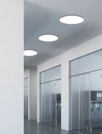 Lampy sufitowe - Candellux Lampa Sufitowa Mega Plafon 28 18W Led 4000K Biały Ip44 12-75055 - miniaturka - grafika 1