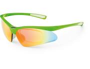 Okulary przeciwsłoneczne - KROSS S.A Okulary DX-Optic 2 zielono-białe 130723 - miniaturka - grafika 1
