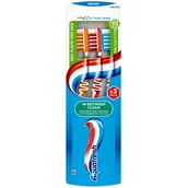 Szczoteczki do zębów - Zestaw Aquafresh In-between Clean, szczoteczka do zębów, medium, 3 sztuki - miniaturka - grafika 1