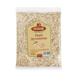 Płatki jęczmienne Orzeszek - 400 g - Płatki śniadaniowe i musli - miniaturka - grafika 1