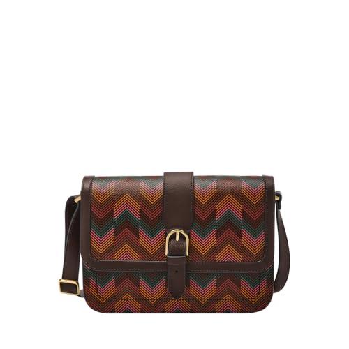 Fossil Damska torba Zoey Crossbody, brązowa, brązowy