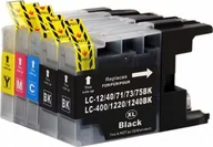 Tusze oryginalne - Tusz Brother 5x Tusz Do Brother LC-1220 LC-1240 20/10ml CMYK - miniaturka - grafika 1