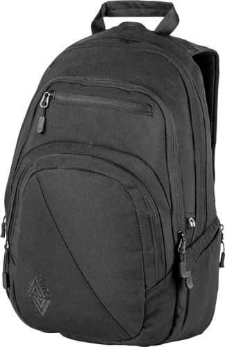 Nitro Plecak Stash, Czarny (True Black), 49 centimeters, Wygodny plecak codzienny
