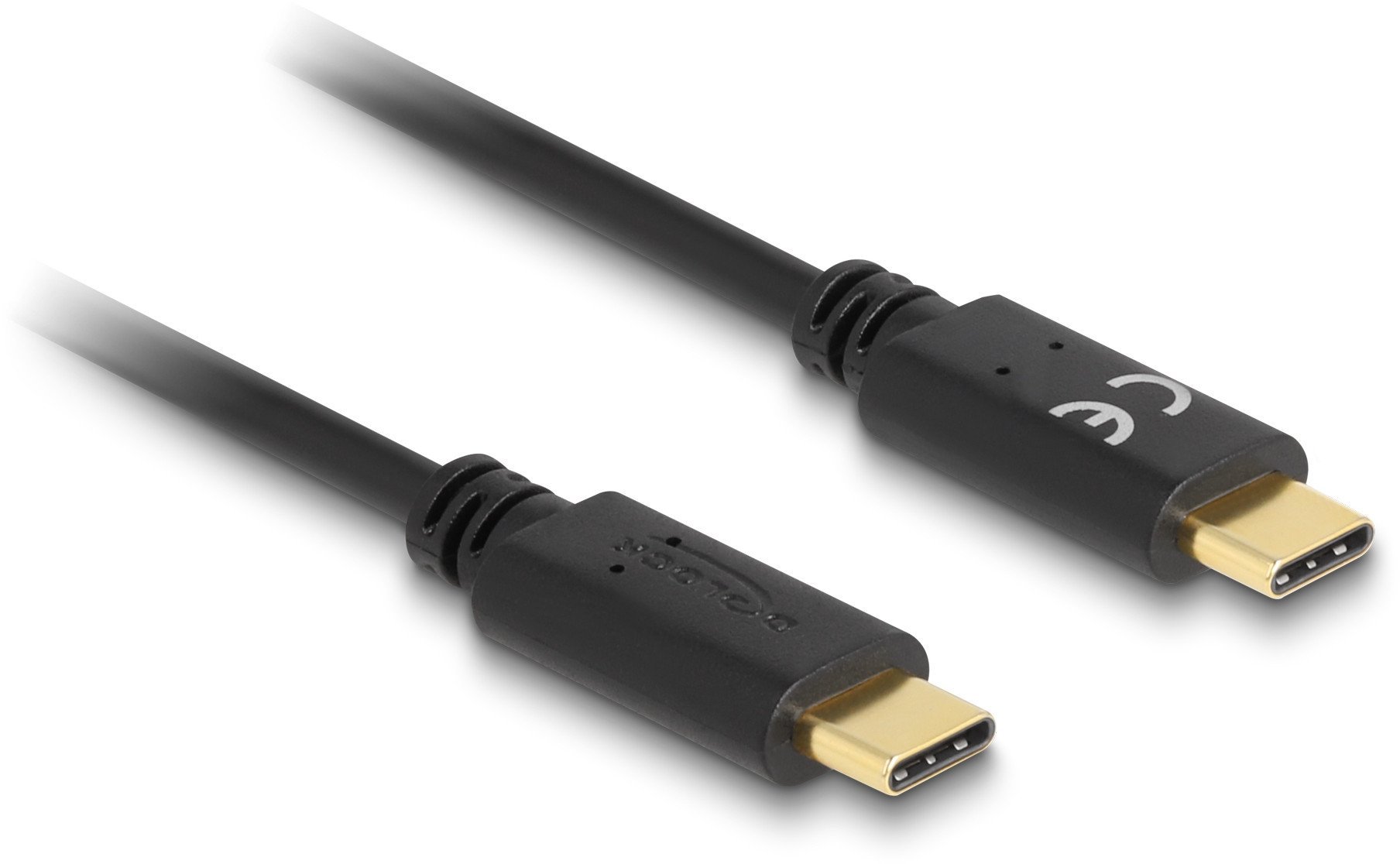 Kabel USB Delock DeLOCK 85356, 0.015 m, USB C, USB C, Black