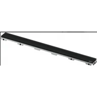 Odpływy liniowe - TECE 601294 TECEdrainline - Ruszt prosty ze szkła, szkło czarne satynowe 1200 mm - miniaturka - grafika 1