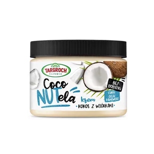 Targroch Krem Kokosowy Crunchy z Wiórkami Kokosowymi CocoNUTela 300g - Targroch - Słodkie kremy i masła - miniaturka - grafika 1