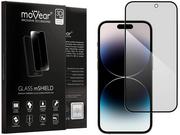 Szkła hartowane na telefon - moVear 3D Pro Privacy - Prywatyzujące Szkło Hartowane Do Apple Iphone 14 Pro (6.1") Na Cały Ekran | Antyspy, Fullglue, 9H - miniaturka - grafika 1
