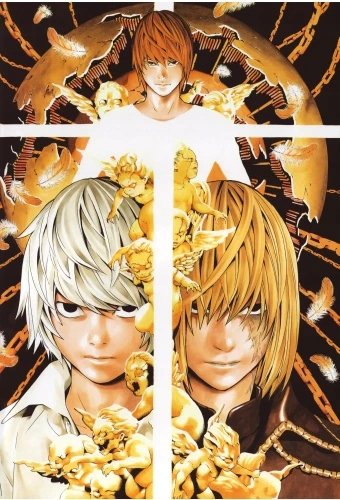 Plakat Anime Death Note DN_112 A1+ Custom Manga