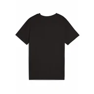 Odzież sportowa dziecięca - Młodzieżowa koszulka Graphics PUMA Black - miniaturka - grafika 1