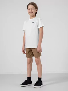 Spodnie i spodenki dla chłopców - Spodenki casual chłopięce - 4F - grafika 1