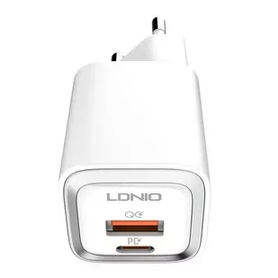Ładowarka sieciowa LDNIO A2318C USB, USB-C 20W + Kabel USB-C - Ładowarki do telefonów - miniaturka - grafika 4