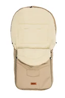 Śpiworki dla dzieci - Sensillo ŚPIWOREK WEŁNA - CAPPUCCINO DO WÓZKA (95x40) - miniaturka - grafika 1