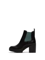 Koszulki i topy damskie - Fly London TOPE520FLY, Fashion Boot Women, Groud/Green, 35 EU, Zielona, 35 EU - miniaturka - grafika 1