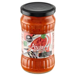 Carrefour Sensation Ajvar pikantny 300 g - Kuchnie świata - miniaturka - grafika 1