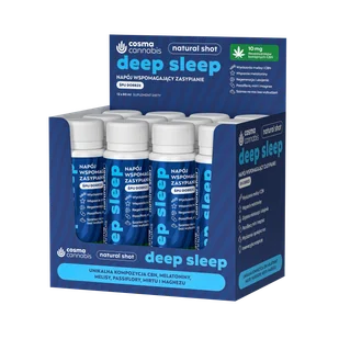 Cosma Cannabis Deep Sleep, shot, 12 x 80 ml - Układ nerwowy - miniaturka - grafika 1