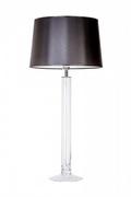 Lampy stojące - 4concepts Fjord Transparent lampa stołowa 1-punktowa czarny/biały L207061247 L207061247 - miniaturka - grafika 1