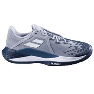 Buty sportowe męskie - Męskie buty tenisowe Babolat Propulse Fury 3 AC M Grey/White EUR 44 - miniaturka - grafika 1