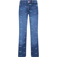 Spodnie sportowe damskie - Guess Jeansy | Relaxed fit - miniaturka - grafika 1