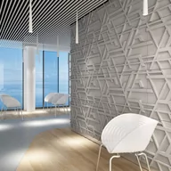 Elewacje - 120x60 cm VT - PB27 (S95 jasny szary - gołąbkowy) Kor - panel dekor 3D beton architektoniczny - miniaturka - grafika 1