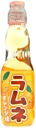 Napój Ramune Orange, japońska oranżada o smaku pomarańczy 200ml - Hata Kosen - Napoje gazowane - miniaturka - grafika 1