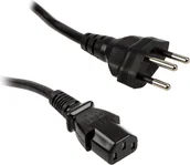 Kable - Kabel zasilający Kolink typ Szwajcaria, C13, 1.8m KKTPCH01C13 - miniaturka - grafika 1