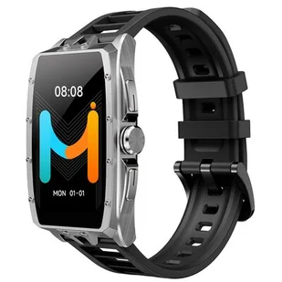 Smartwatch IMIKI Master Band Srebrny - Smartband - miniaturka - grafika 1