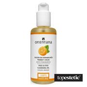 Olejki do mycia twarzy - Orientana Orientana Face And Eyes Cleansing Oil Golden Orange Olejek do demakijażu twarzy i oczu - złota pomarańcza 150 ml - miniaturka - grafika 1